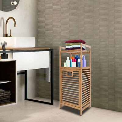 Tilt Out Laundry Hamper Pull Out Laundry Hamper Laundry Hamper Cabinet for Home - Image 1 of 4