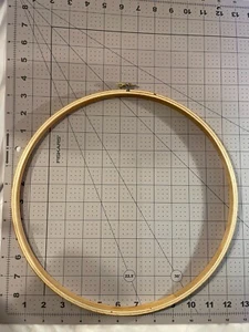 Lot of Two 2 12" embroidery hoops - Picture 1 of 2