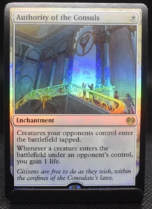 Authority of the Consuls Promo Foil NM Near Mint US Seller - Picture 1 of 2