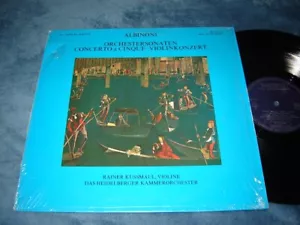 Da Camera Magna SM 91013 LP NM Albinoni - Violin Concerto, Rainer Kussmaul - Picture 1 of 3