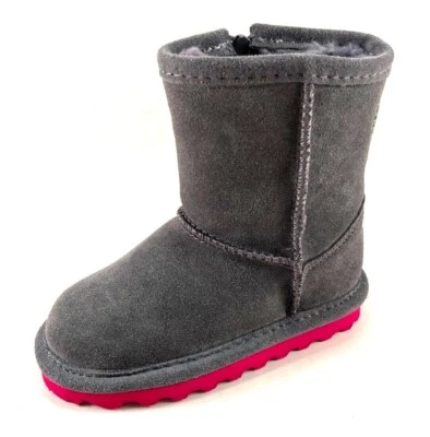 BearPaw Elle Toddler Unisex Suede Wool Blend Boot Choose Sz/Color - Image 1 of 2