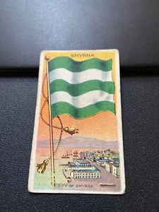 1909-11 Banderas de Todas las Naciones T59 Jack Rose Cigars Back Smyrna - Imagen 1 de 2