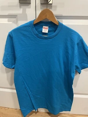 Supreme  Blank Tee Blue/Teal Size small - Image 1 of 2