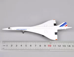 Concorde 1/400 Toy Gift Air France 1976-2003 Diecast Alloy Aircraft Plane - Picture 1 of 10