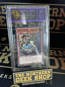 Yugioh Tenyi Spirit - Adhara OP12-EN009 Super Rare Graded 8.5 Not Psa - Picture 1 of 1