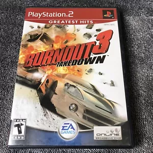 Burnout 3: Takedown Ps2 Sony PlayStation 2 Completo En Caja CIB Manual Probado - Imagen 1 de 4