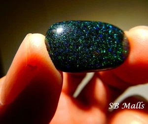 8.4 Cts. HONDURAS BLACK MATRIX HONDURAN OPAL CABOCHON LOT 2829 - Picture 1 of 5
