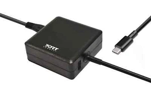 Universal 65W Power Supply Port USB Type-C Laptop Adapter - Black 8582788 - Picture 1 of 6