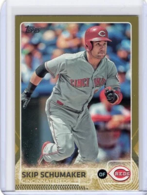 Topps 2015 Series 2 Skip Schumaker Gold 0472/2015 Cincinnati Reds #633 - Image 1 of 2
