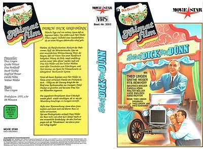 (VHS) Durch dick und dünn - Theo Lingen, Fita Benkhoff, Grethe Weiser, W.Müller - Bild 1 von 2