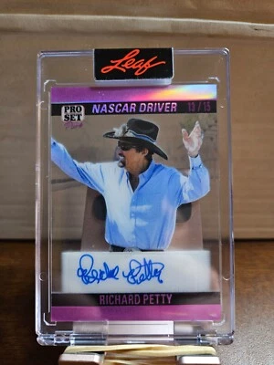 Juego Leaf Pro 2023 #90RP1 Richard Petty Pure '90 Pro Set Magenta Spectrum/15 Foto 1 de 4