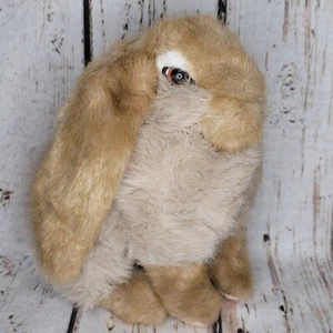 Applause Holland Lop Bunny peluche realistico 12" orecchie floppy pasquali - Foto 1 di 9