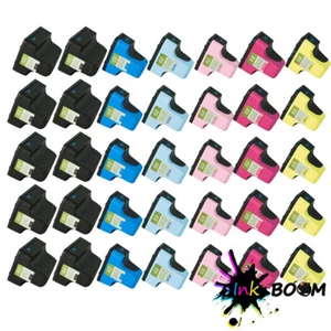 35 Ink Cartridges replace for HP 02XL Photosmart 3310xi 3313 C5140 C5150 C5180 - Picture 1 of 1