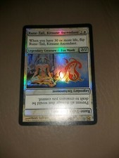 MTG SAVIORS OF KAMIGAWA * Rune-Tail, Kitsune Ascendant (foil)