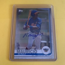 2019 Topps Pro Debut Ronny Mauricio Autograph New York Mets Auto #51