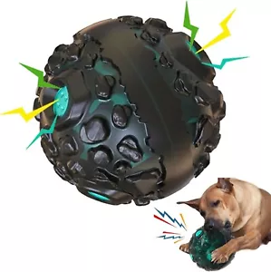 Dog Toy Ball for Aggressive Chewers, Dog Toy Ball Squeaky, Interactive Fetch Dog - Picture 1 of 6