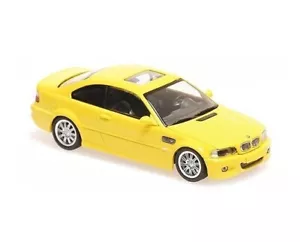 BMW M3 E46 CUPÉ - 2001 - AMARILLO 940020021 MAXICHAMPS 1:43 ¡Nuevo! - Imagen 1 de 1