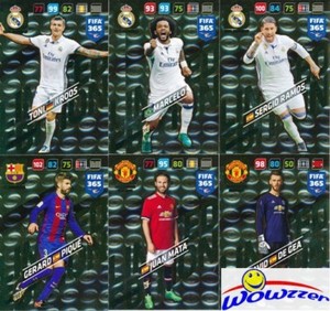 2018 Panini Adrenalyn XL FIFA 365 EXCLUSIVE (12) Card Limited Edition Set!