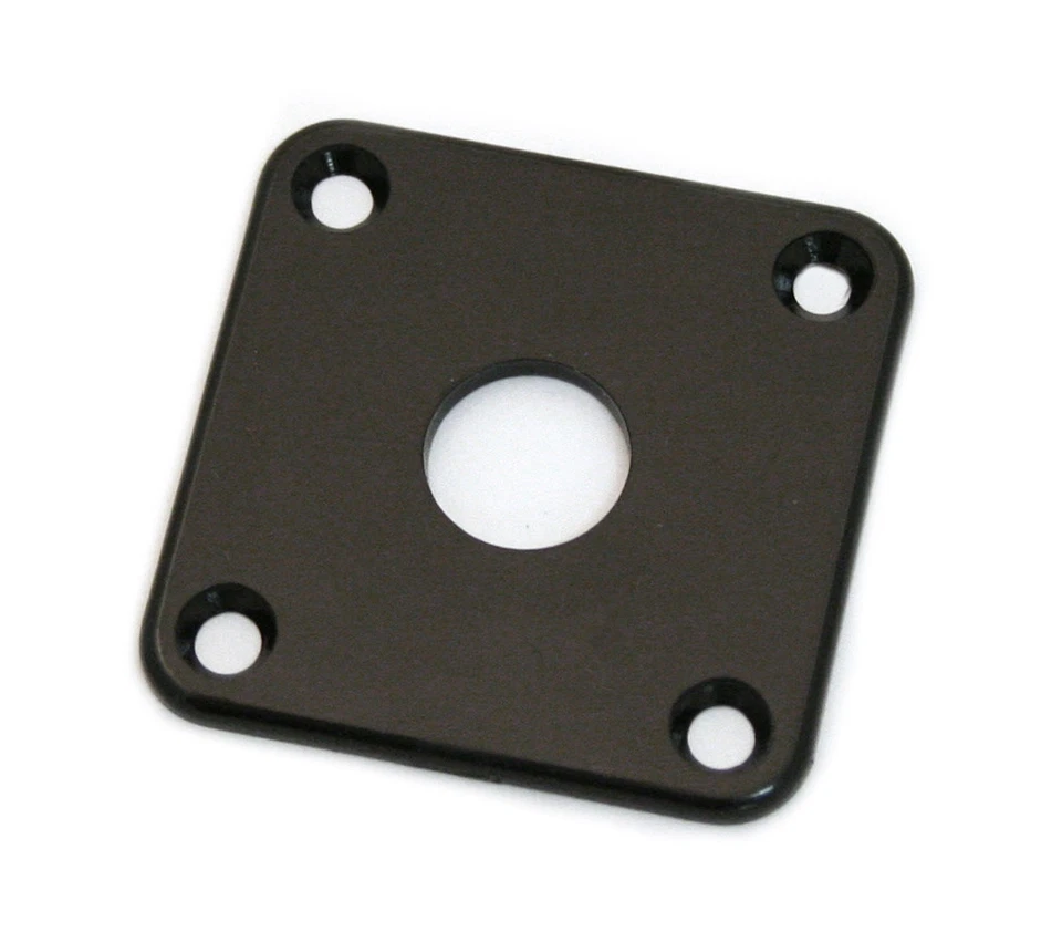 Placa de plástico preta quadrada para guitarra Gibson Les Paul® etc AP-0633-023 - Imagem 1 de 1