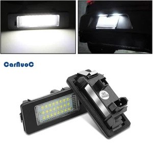 Fit For BMW 5 Series E60 Sedan 2004-10 White DC12V LED License Plate Light Lamp - Picture 1 of 10