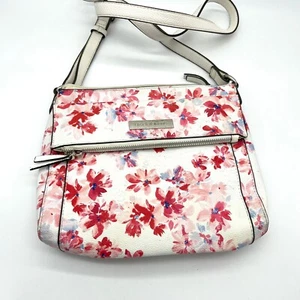 Borsa a tracolla floreale Liz Claiborne borsa con patta tasca con zip - Foto 1 di 9