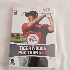 NINTENDO Wii Tiger Woods PGA Tour 08 Game Tested/Works - Picture 1 of 4
