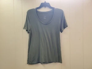 T-shirt donna manica corta A New Day taglia S verde oliva - Foto 1 di 9