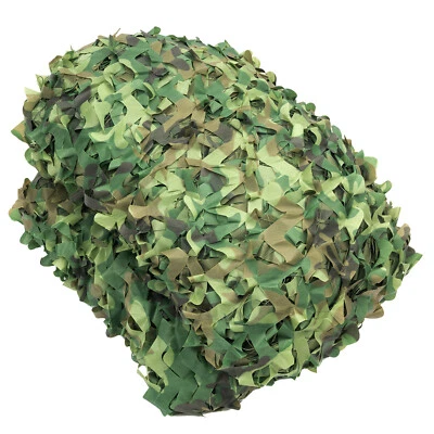 Camouflage Netting 26 X 26 Ft Camo Net Woodland Net For Military Camping Hunting - Image 1 of 4