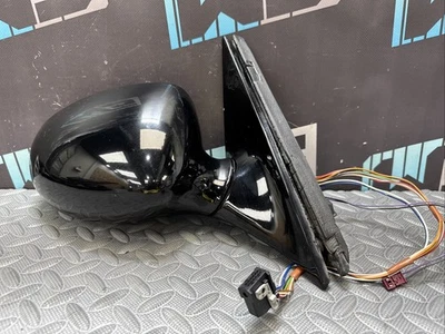 OEM 1999-2003 BMW M5 E39 ESPEJO RETROVISOR ELÉCTRICO PLEGABLE NEGRO DERECHO Foto 1 de 4