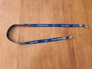 Davis Cup Final 2007 Tennis Lanyards Blue Lanyard - Picture 1 of 3