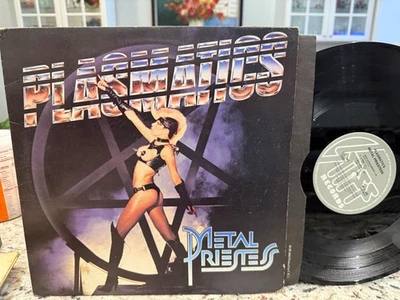 PLASMATICS Metal Priestess EP  Orig 1981 Stiff WOW 666 VG++ VINYL LP PUNK - Imagem 1 de 4