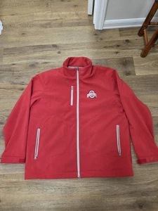 Ohio State Buckeyes 58 Sport Reißverschluss Windbreaker Jacke Größe Extra Large - Bild 1 von 4