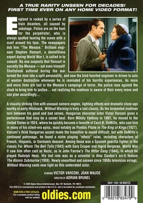 Without Warning (DVD) Joan Maude Victor Varconi Foto 1 de 2