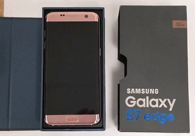 Samsung Galaxy S7 edge - 32 GB - Pink Gold (AT&T) NEW SCREEN NEW BATTERY - Image 1 of 4