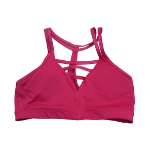Victorias Secret VSX Sport Womens Size S Pink Strappy Sports Bra Activewear - Picture 1 of 6