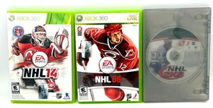 NHL 14, NHL 08, NHL 2K6, - Xbox 360 - BUNDLE - Picture 1 of 6