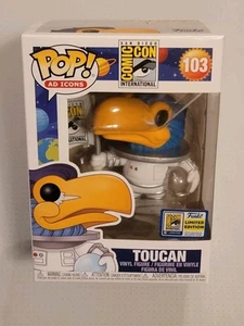 Funko Pop! Ad Icons Tucán Astronauta SDCC Exclusiva Convención Pegatina #103 - Imagen 1 de 2