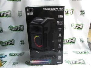 Altec Lansing IMT9000 BLK Sonic Boom 120 Bluetooth Speaker with Mic Bundle - Picture 1 of 9