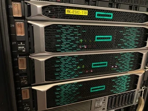 3-Nodes HCI Cluster HPE DL380 Gen10 6x Platinum *144/288 Core 1.5TB RAM 46TB SSD - Afbeelding 1 van 7