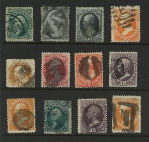 US 19th centruy used lot 96,152 and more cat $1,570.00 - Picture 1 of 1