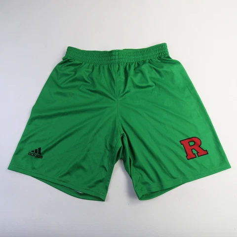 Rutgers Scarlet Knights adidas Practice Shorts Men's Green Used Cover