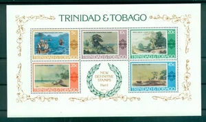 ARTE - LANDSCAPES TRINIDAD & TOBAGO 1976 Common Stamps block - Picture 1 of 1
