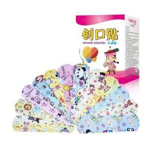 120Pcs Cartoon Band-aid Children Breathable Waterproof Bandage Hemostatic Patch