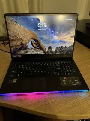 微星 GE76 Raider 17.3 英寸 360Hz 全高清显示屏,英特尔酷睿 i9-11980HK — 第 1/4 张图片