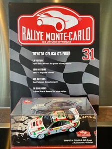 TOYOTA CELICA GT-FOUR RALLYE MONTE CARLO 1995 KANKKUNEN + FASCICULE 1/43 ALTAYA - Imagen 1 de 5
