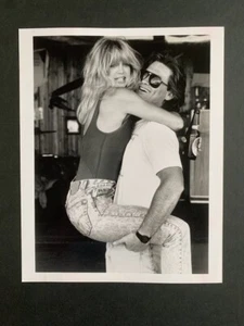GOLDIE HAWN - KURT RUSSELL Rare Original VINTAGE Press Photo by HERB RITTS 1989 - Imagen 1 de 2