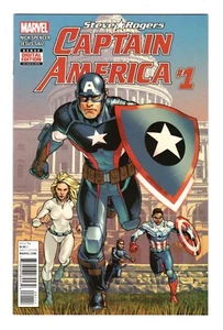 CAPTAIN AMERICA 1, STEVE ROGERS, (9.0) 2nd PRINT VARIANT, MEMBER OF HYDRA * - Picture 1 of 2