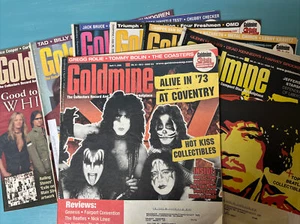 LOT OF 7 GOLDMINE MAGAZINES. ALL FROM YEAR 2008, BIWEEKLY MAGAZINE ISSUES. - Picture 1 of 22