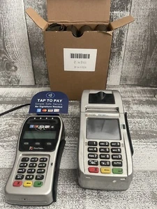 Machine à cartes de crédit NFC/IP First Data FD130 EMV & First Data FD 35 - Photo 1/14