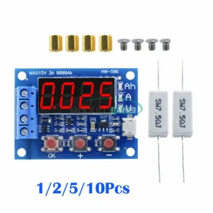 Lots 18650 Li-ion Lead-acid Battery Capacity Meter Discharge Tester Analyzer - Picture 1 of 30